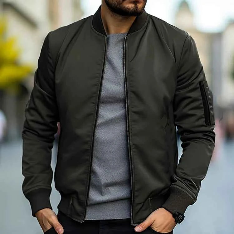 Men's Bomber Jacket Warm Winter Coat For Stylish Men - OKOHOKO™ FASHION