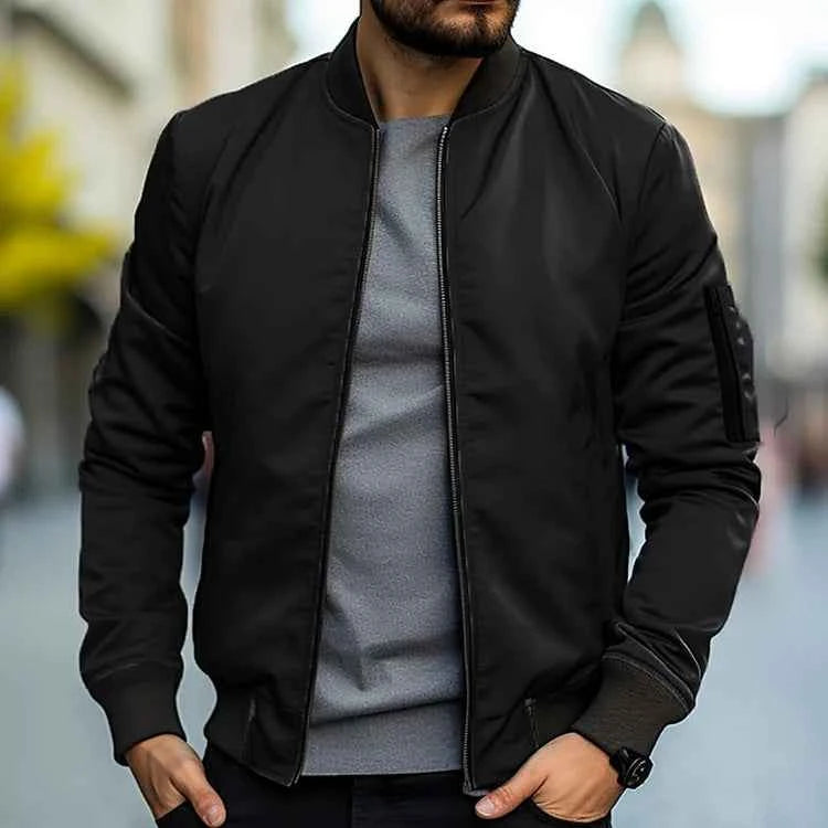 Men's Bomber Jacket Warm Winter Coat For Stylish Men - OKOHOKO™ FASHION