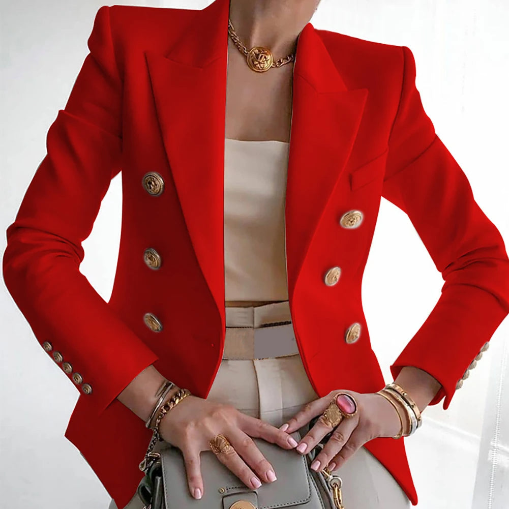 Women Tailored Blazer for Office Professional Wardrobe - OKOHOKO™ FASHION