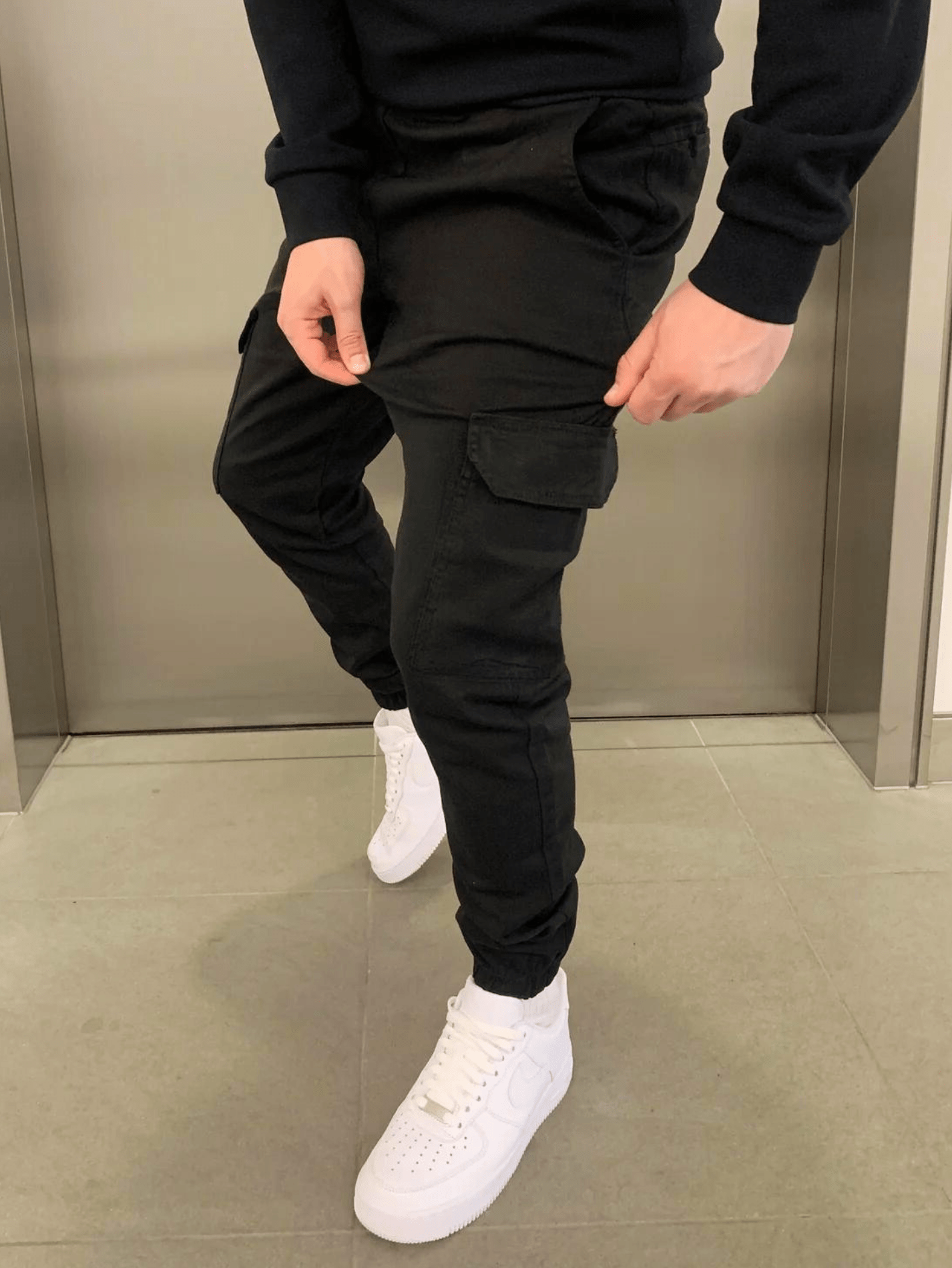 Men's Stretch Cargo Joggers With Secure Pockets All Day - OKOHOKO™ FASHION