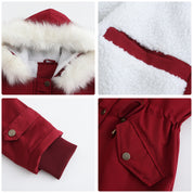 Womens Premium Winter Parka With Detachable Eco Fur Hood - OKOHOKO™ FASHION