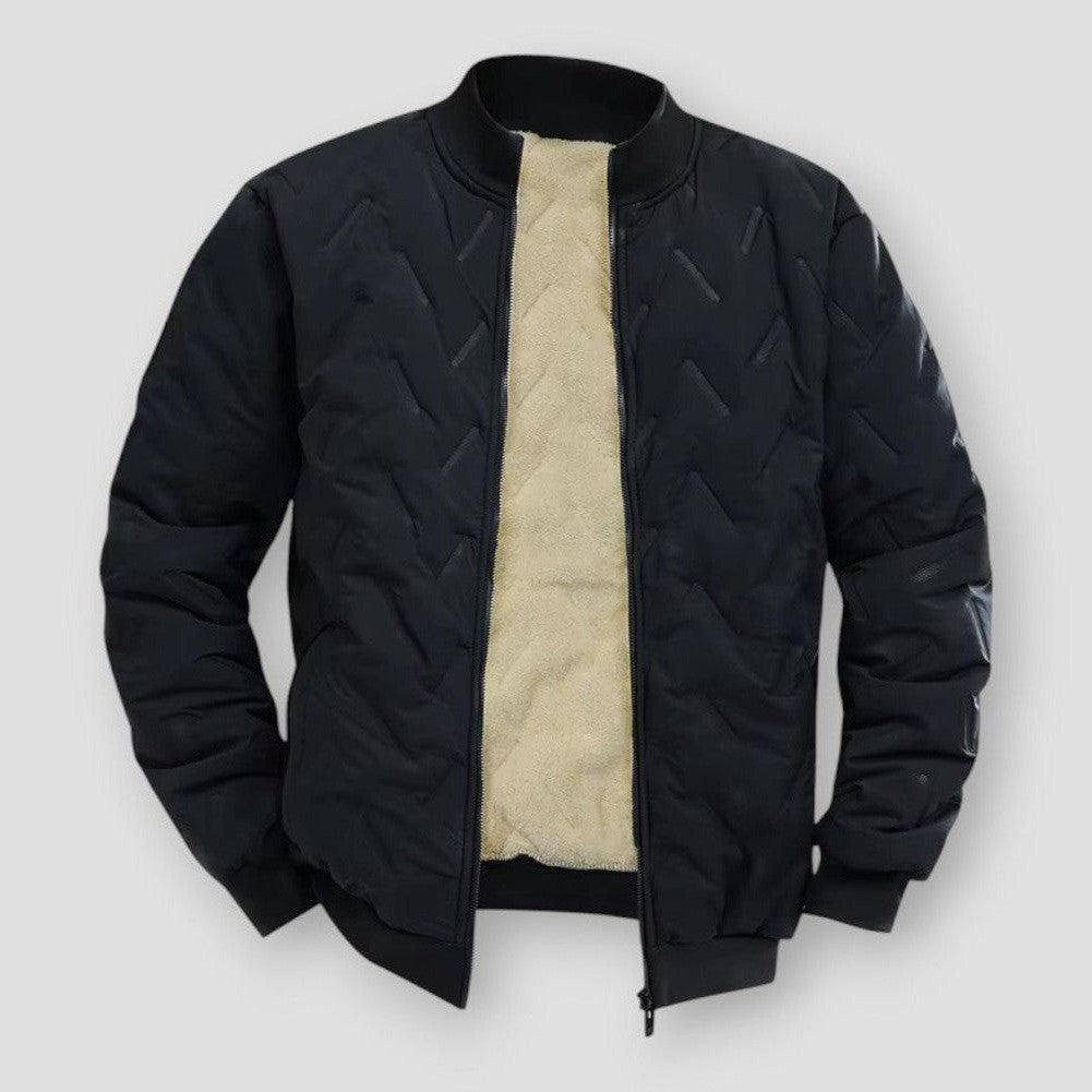 Lambswool Jacket For Men Warm Winter Lightweight Outerwear - OKOHOKO™ FASHION