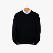 Mens Cashmere Loose Fit Sweater Warm Soft Knit Everyday Cozy - OKOHOKO™ FASHION