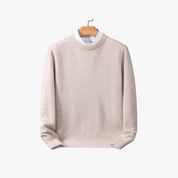 Mens Cashmere Loose Fit Sweater Warm Soft Knit Everyday Cozy - OKOHOKO™ FASHION