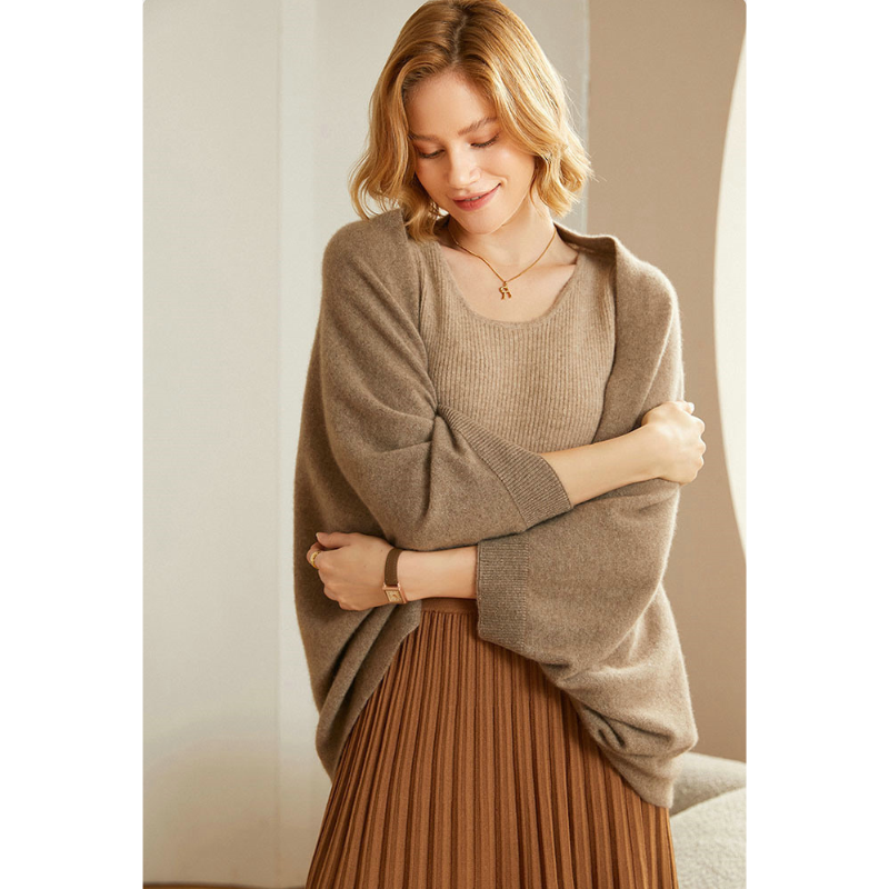 Premium Merino Wool Shawl Wrap For Ultra Soft Warmth - OKOHOKO™ FASHION