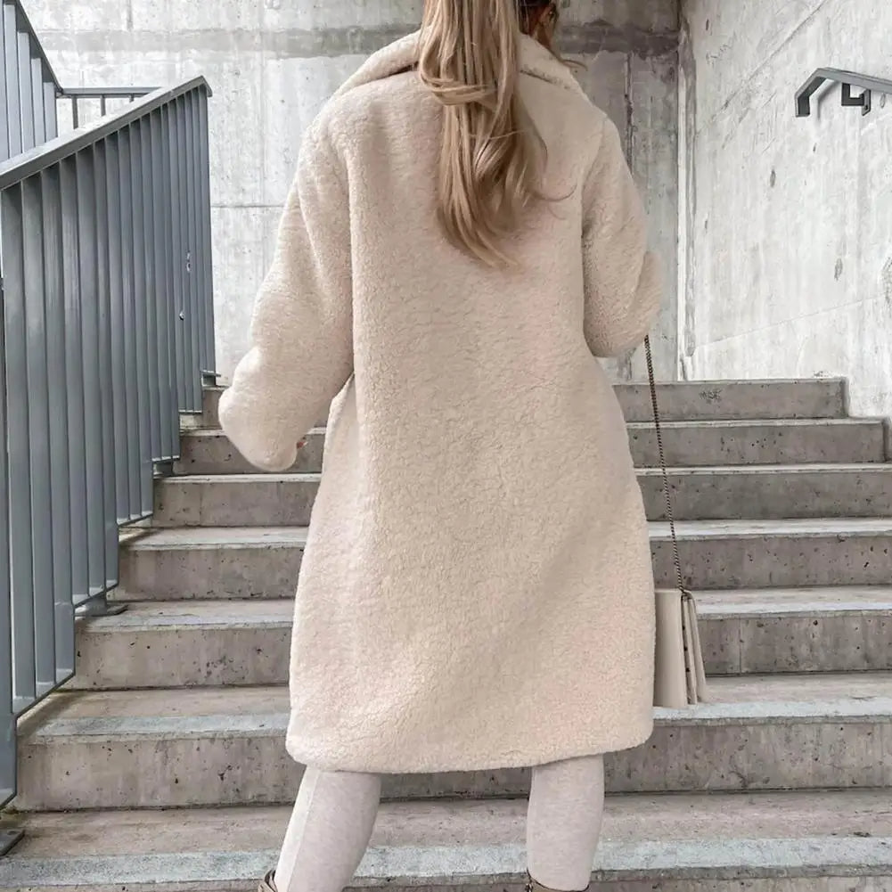 Plush Teddy Coat For Women Warm Winter Outerwear Cozy - OKOHOKO™ FASHION