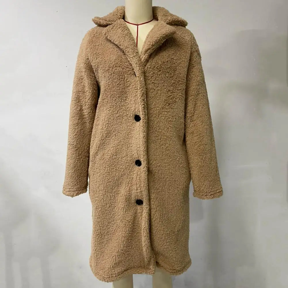 Plush Teddy Coat For Women Warm Winter Outerwear Cozy - OKOHOKO™ FASHION