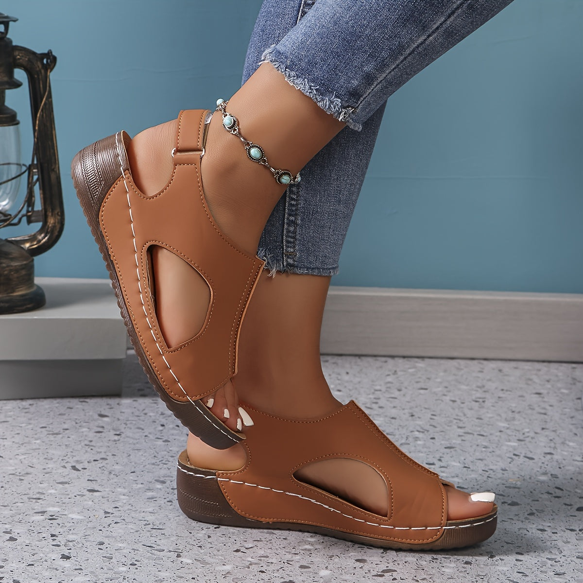 Women Comfortable Wedge Sandals For All Day Support - OKOHOKO™ FASHION