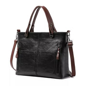 Elegant Leather Shoulder Bag Durable Everyday Companion - OKOHOKO™ FASHION