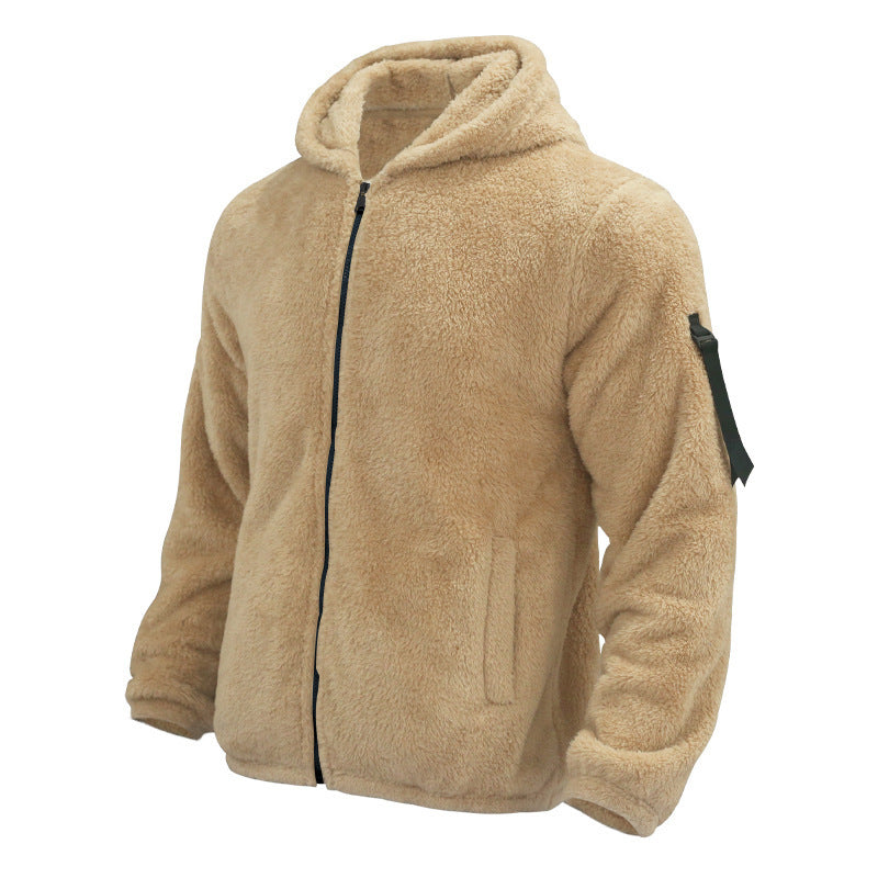 Cozy Hoodie Jacket For Men Winter Wear Warm Fleece Zip Up - OKOHOKO™ FASHION