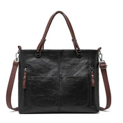 Elegant Leather Shoulder Bag Durable Everyday Companion - OKOHOKO™ FASHION
