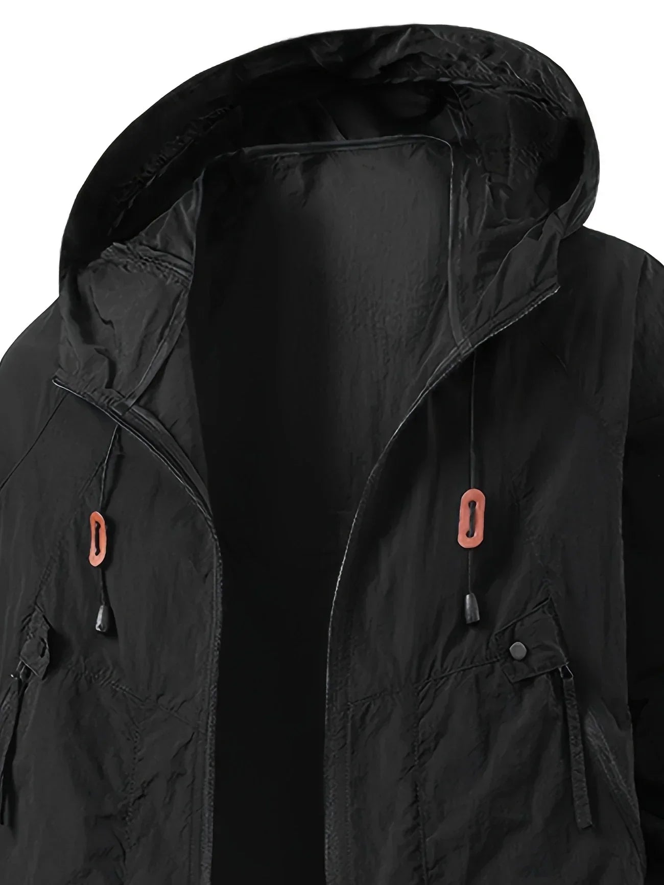 Waterproof Hooded Walking Jacket Lightweight All Weather Jacket & Coats