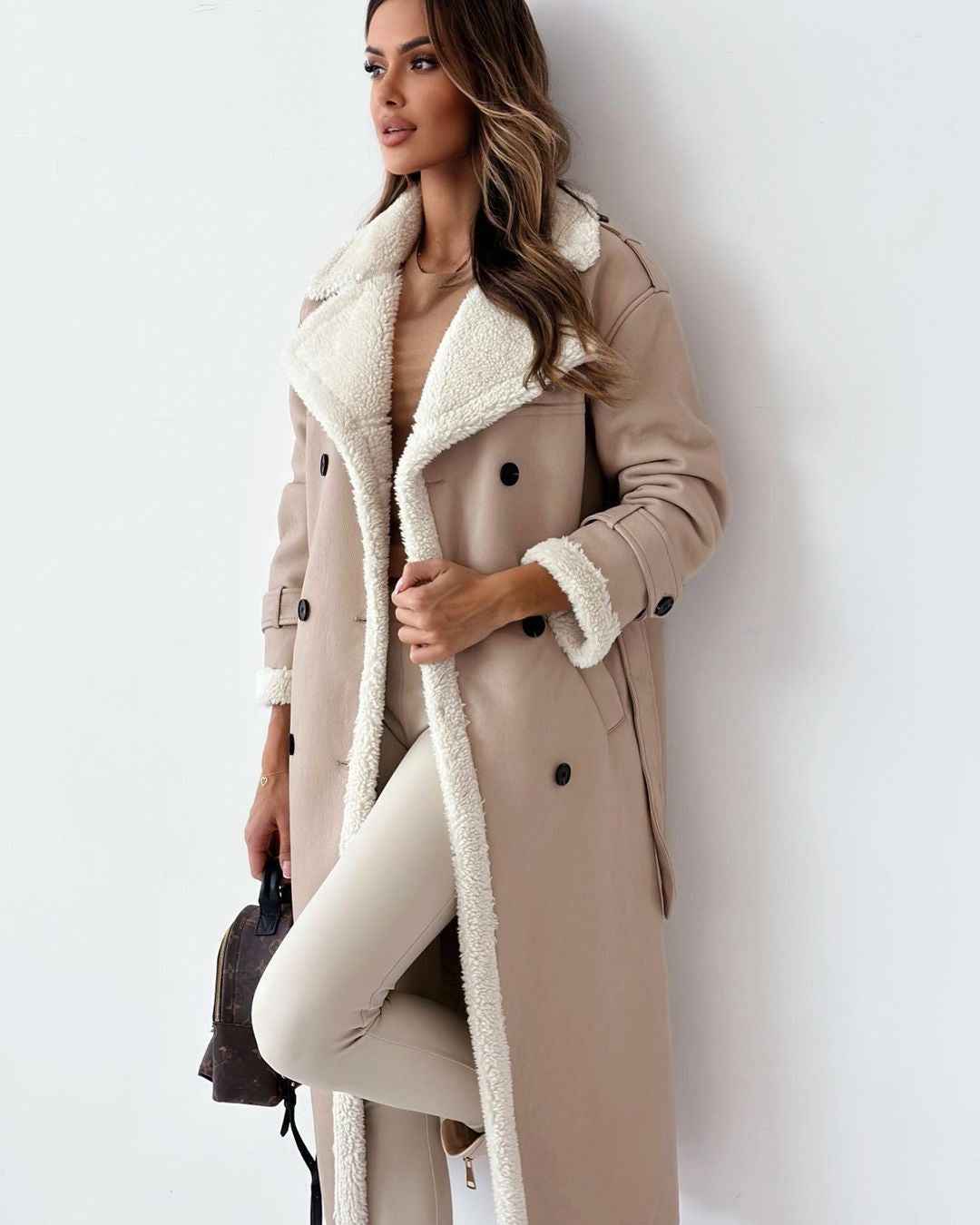 Women Eco Fur Teddy Coat For Warm Luxurious Winter Style - OKOHOKO™ FASHION