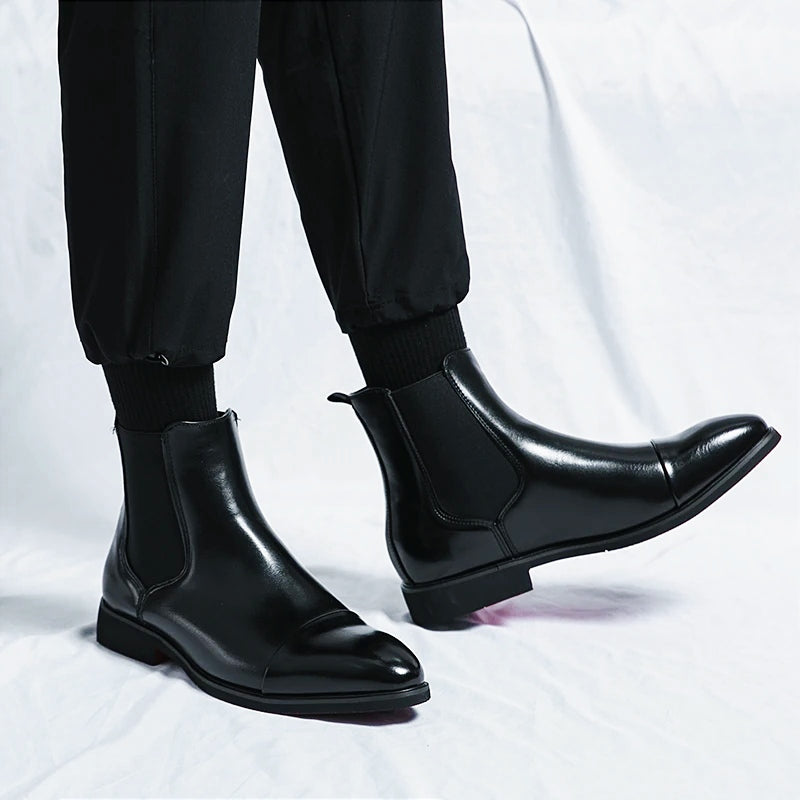 Premium Leather Chelsea Boots for Timeless Elegance Boots