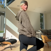 Leopard Print Hoodie For Women Casual Streetwear Style - OKOHOKO™ FASHION