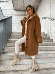 Plush Teddy Coat For Women Warm Winter Outerwear Cozy - OKOHOKO™ FASHION