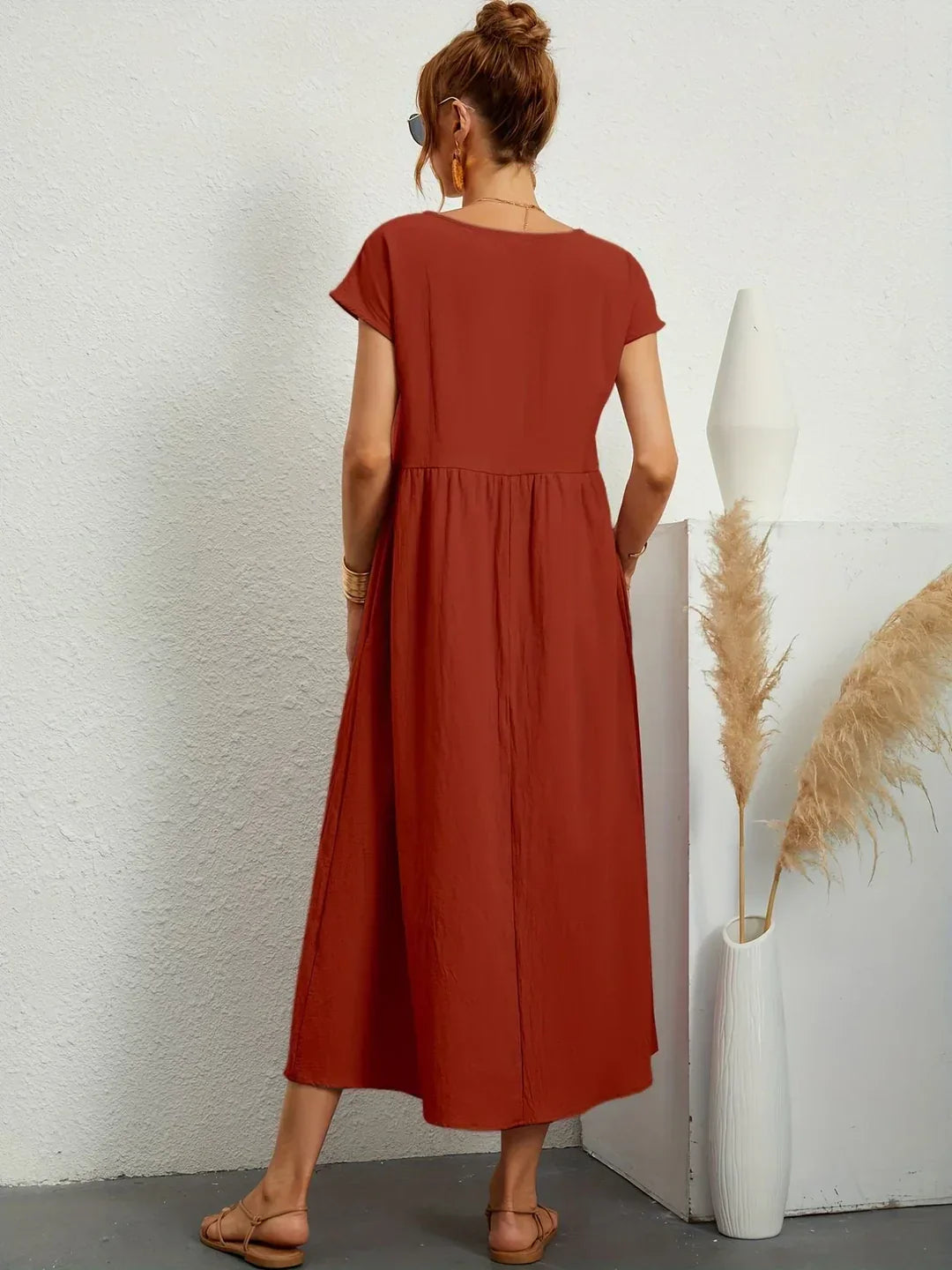 Elegant Women Everyday Dress For All Day Comfort Style - OKOHOKO™ FASHION