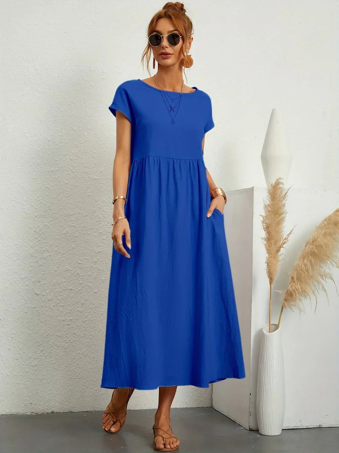 Elegant Women Everyday Dress For All Day Comfort Style - OKOHOKO™ FASHION
