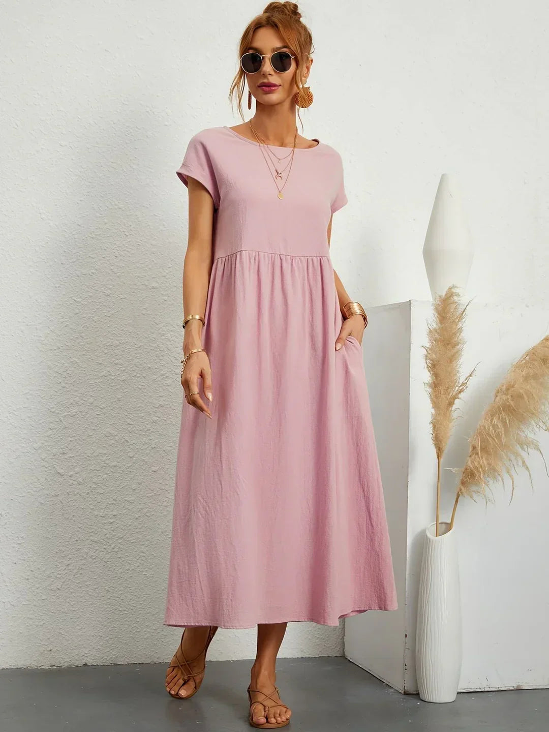 Elegant Women Everyday Dress For All Day Comfort Style - OKOHOKO™ FASHION
