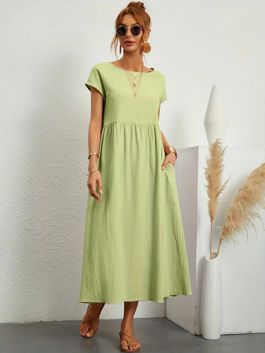 Elegant Women Everyday Dress For All Day Comfort Style - OKOHOKO™ FASHION