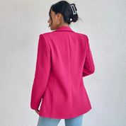 Womens Classic Tailored Blazer for Work and Everyday - OKOHOKO™ FASHION