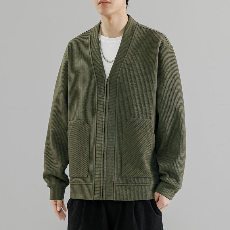 Men's Casual Knit Cardigan Sweater For Everyday Wear - OKOHOKO™ FASHION