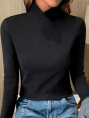 Cozy Turtleneck Sweater For Women Warm Knitwear For Winter - OKOHOKO™ FASHION