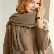 Premium Merino Wool Shawl Wrap For Ultra Soft Warmth - OKOHOKO™ FASHION