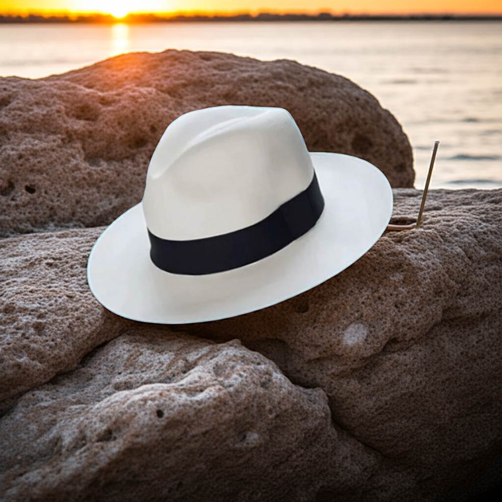 Handmade Panama Hat Classic Style For Elegant Travel - OKOHOKO™ FASHION