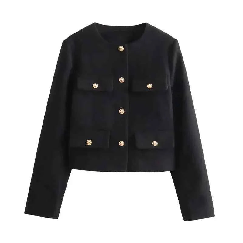 Refined Elegance Tailored Jacket For Women Office Ready - OKOHOKO™ FASHION