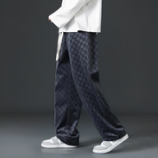 Cozy Corduroy Sweatpants Loose Fit Loungewear For Women Men Pants