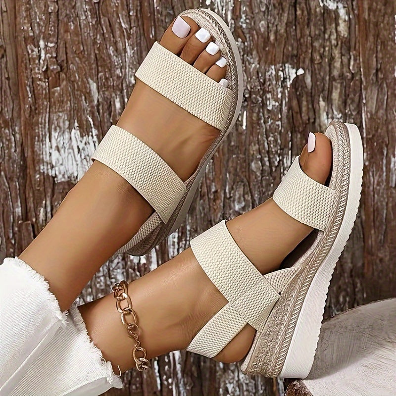 Wedge Heel Sandals For Women All Day Comfort Summer Footwear - OKOHOKO™ FASHION