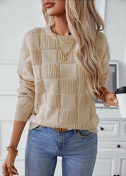 Cozy Knit Sweater For Everyday Comfort And Style All Day - OKOHOKO™ FASHION