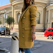 Classic Long Trench Coat For Women With Timeless Style - OKOHOKO™ FASHION