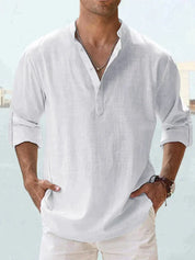 Breathable Linen Shirt Mens Casual Wear For All Occasions - OKOHOKO™ FASHION