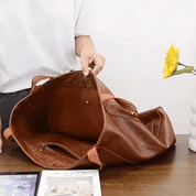 Leather Shoulder Bag For Women Stylish Everyday Carryall - OKOHOKO™ FASHION