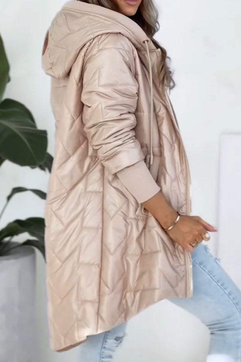 Women's Hooded Winter Jacket Puffer Coat For Cold Weather - OKOHOKO™ FASHION