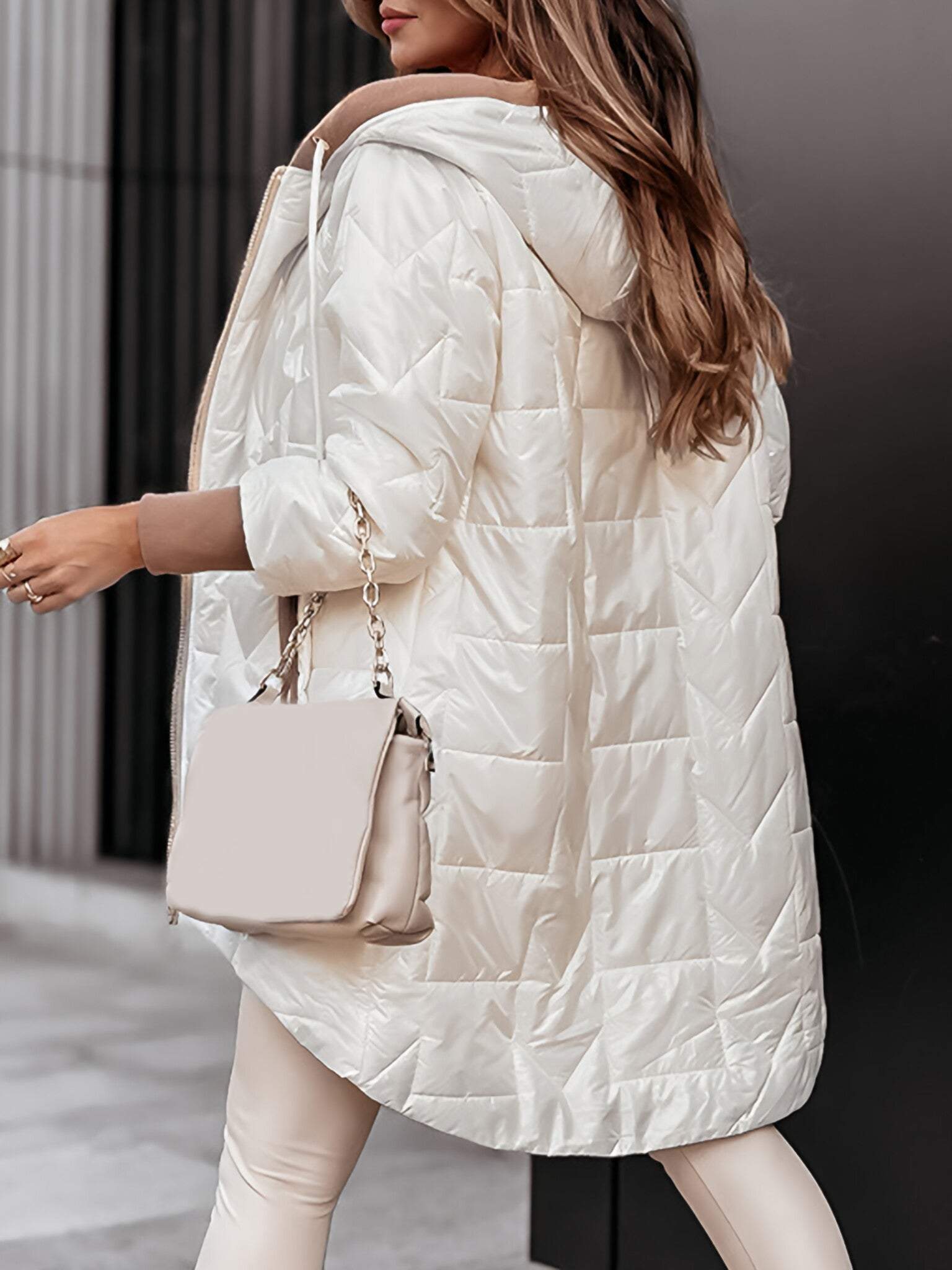 Women's Hooded Winter Jacket Puffer Coat For Cold Weather - OKOHOKO™ FASHION