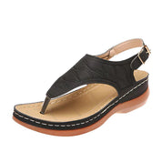 Stylish Women's Leather Sandals Strappy Comfort Footwear - OKOHOKO™ FASHION