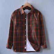 Mens Premium Plaid Shirt For Everyday Smart Casual Attire - OKOHOKO™ FASHION