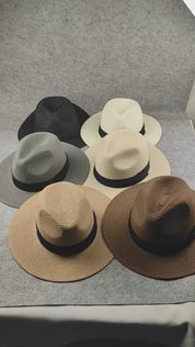 Handmade Panama Hat Classic Style For Elegant Travel
