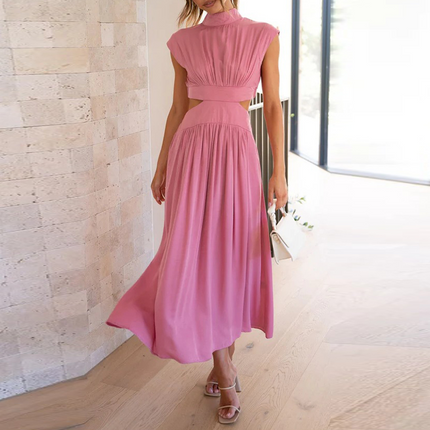 Amber | Elegant Dress Pink Dresses
