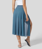 Livan | High Waisted 2-in-1 Skirt Skirts - woman - mid