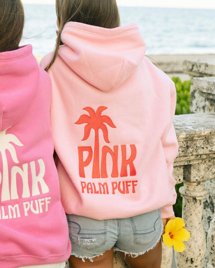 Classic Puff Hoodie in Pink