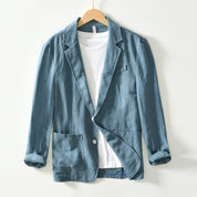 Mabry | Cotton Blazer Green Men Blazer