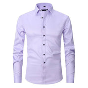 Henry | Stretch Shirt Light Violet Shirts & Tops