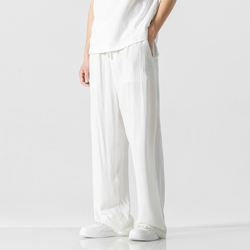 Men's Summer Linen Pants Trousers