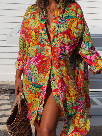 Button Down Coveted Shirt Dress Multicolor Dresses