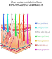 7 Colors Pdt Led Light Therapy Machine Light Therapy Beauty