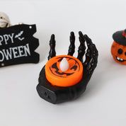 Palm LED Night Lamp Black 5x6x5.5cm Halloween Decorations